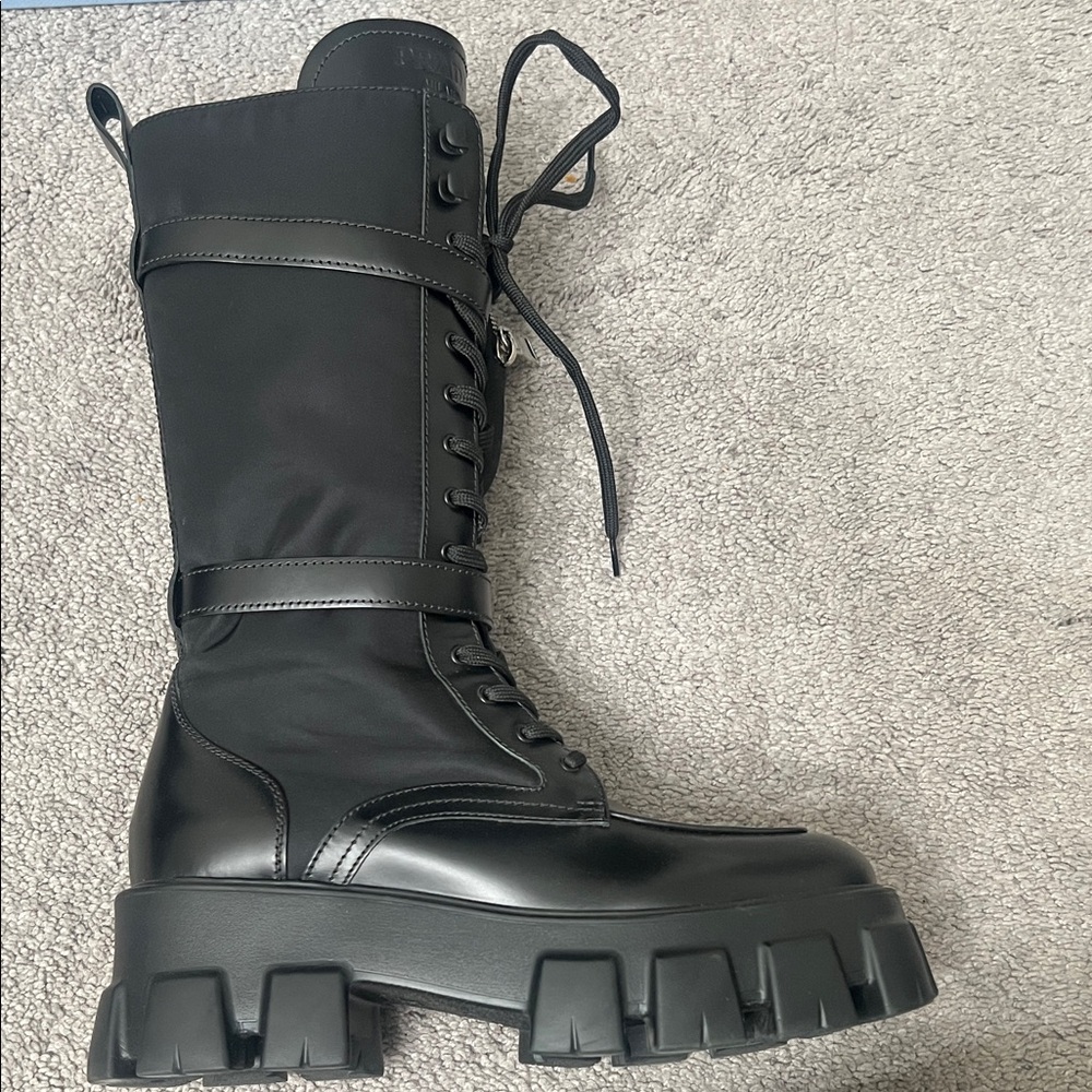 Prada Monolith Boots - Picture 9 of 13